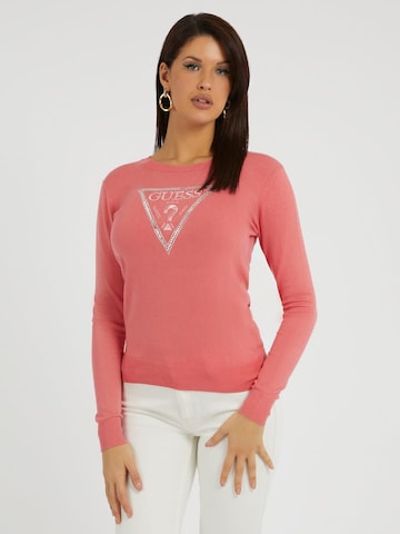 GUESS Pullover in Pink: predná strana