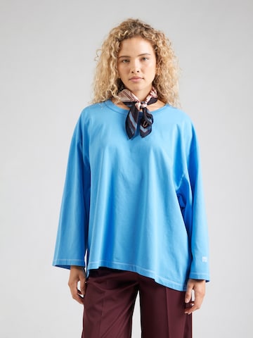 Maglietta 'FIZVALLEY' di AMERICAN VINTAGE in blu: frontale