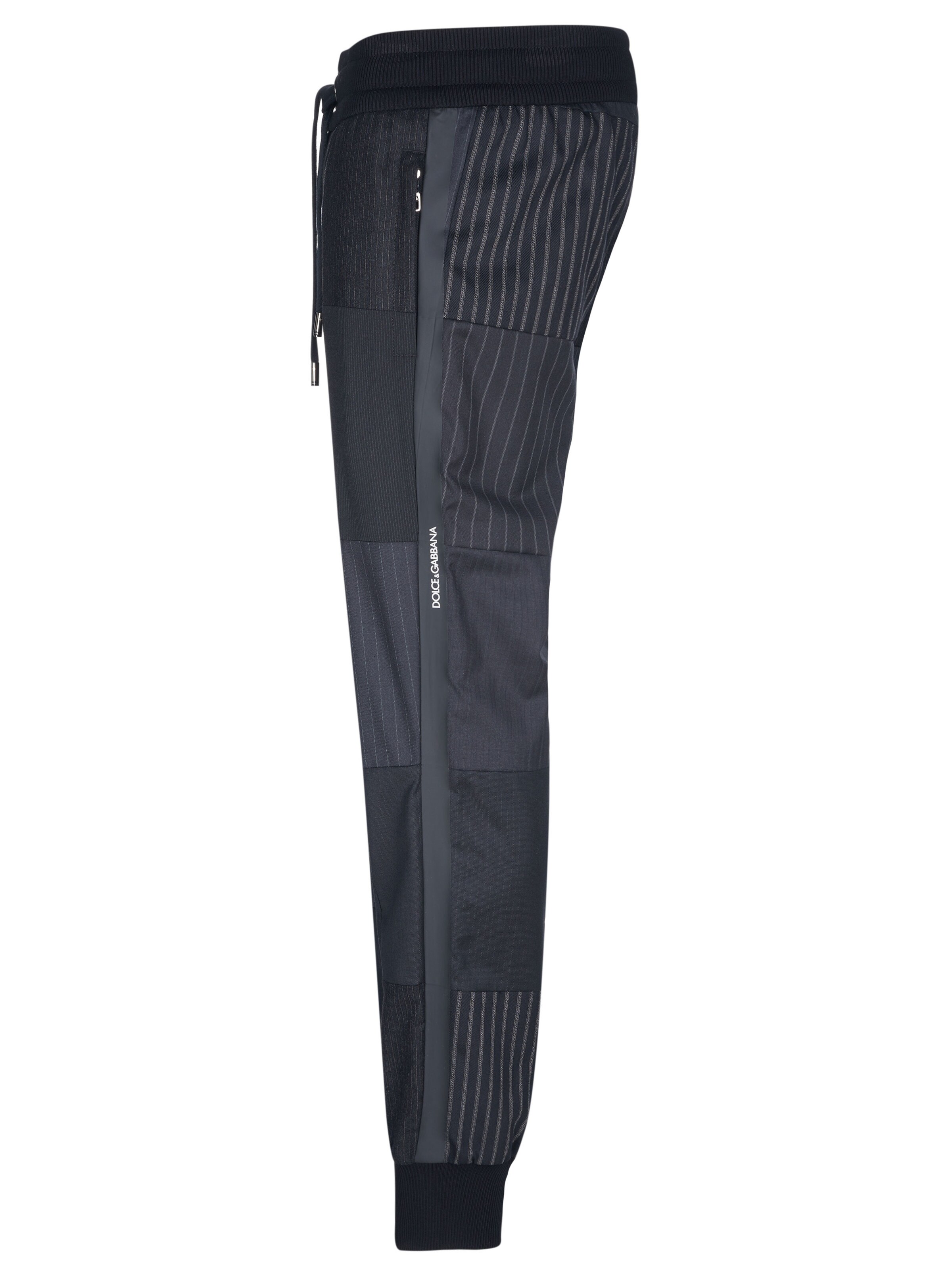 DOLCE & GABBANA Skinny Hose in Schwarz