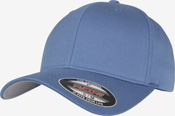 Chapeau Flexfit en bleu : devant