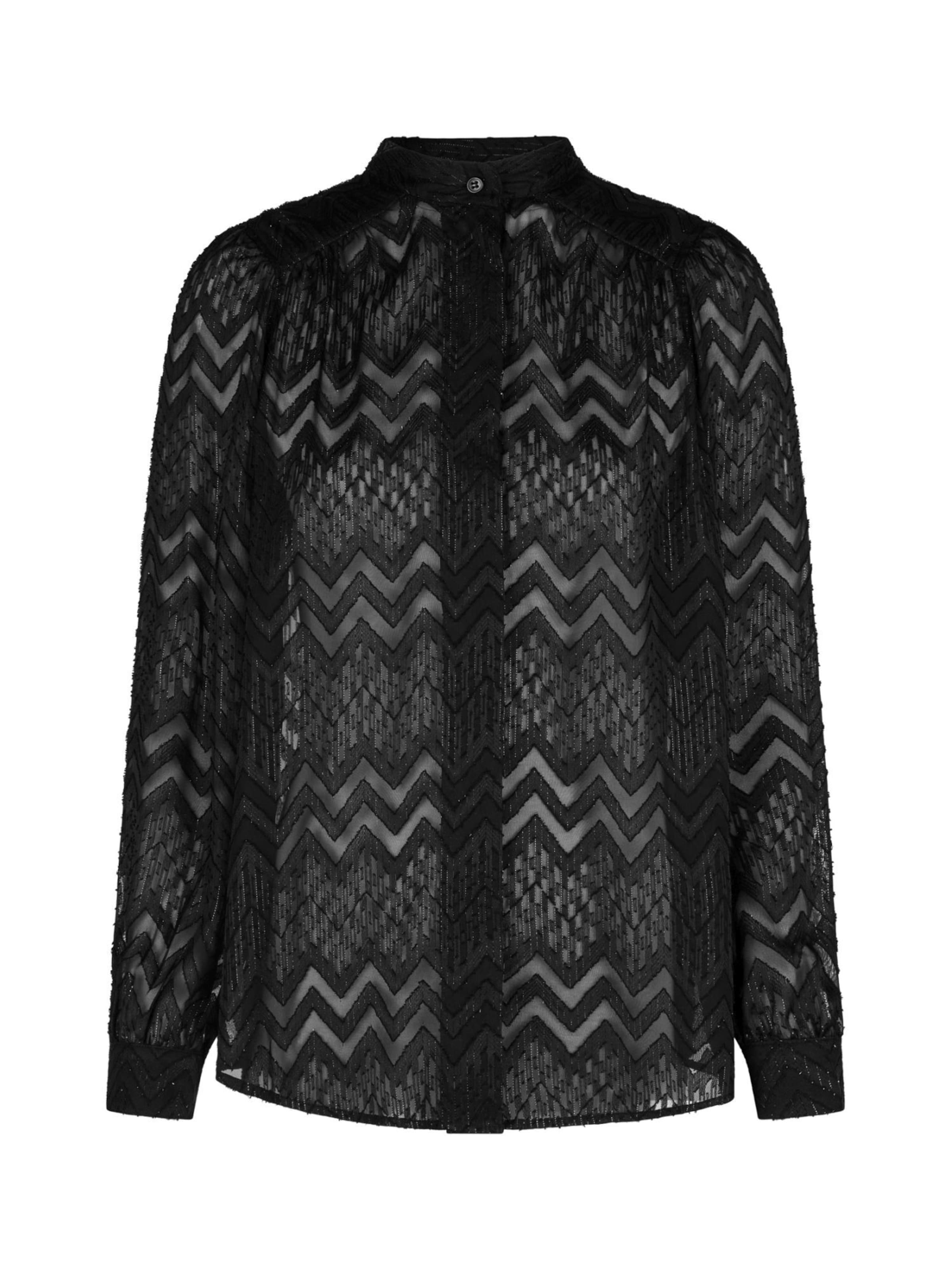 MARC AUREL Bluse in Schwarz: Vorderseite