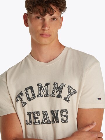 T-Shirt Tommy Jeans en beige