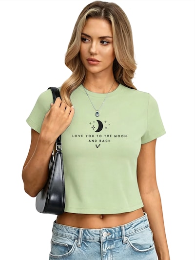 GORHEY Shirt in S/Regular in de kleur Grasgroen, Productweergave