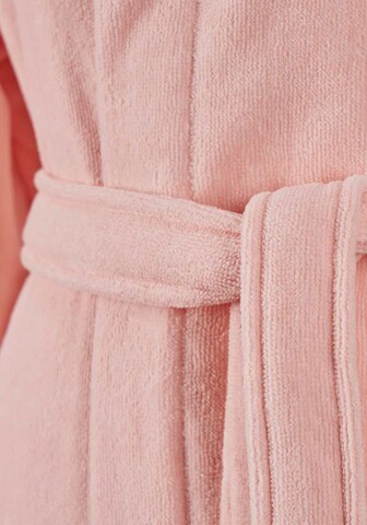 BOSS Bademantel 'PLAIN' in Pink