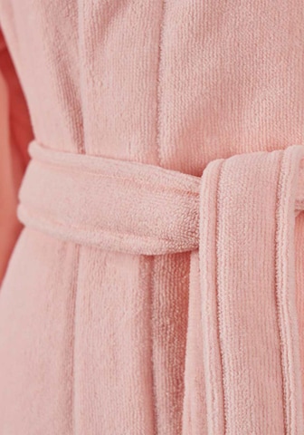 BOSS Home Bademantel 'PLAIN' in Pink
