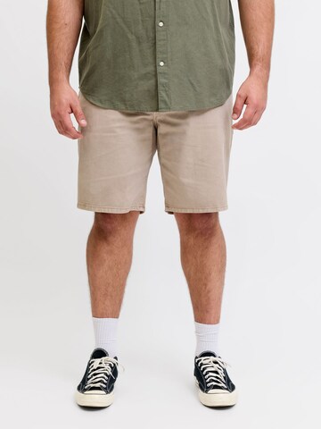 JACK & JONES Loosefit Bukser i beige: forside