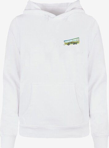 Merchcode Sweatshirt 'Beatles - Magical Mystery' in White: front
