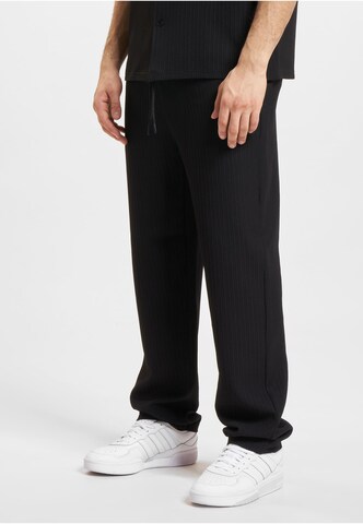 Loosefit Pantaloni 'Paris' di DEF in nero: frontale