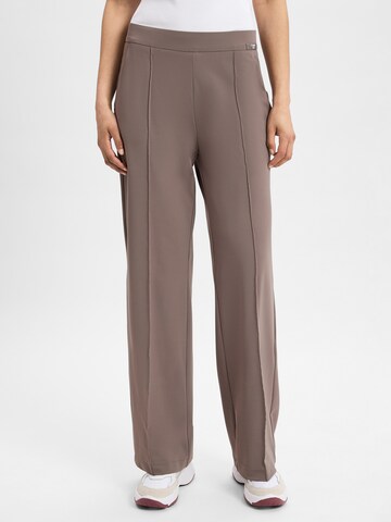 Loosefit Pantalon 'Ava' Cambio en beige : devant
