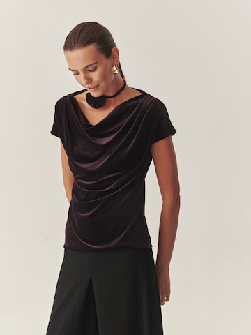 TATUUM Blouse 'Bulan 1' in Red