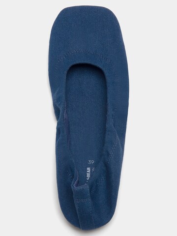 Ballerines Pull&Bear en bleu