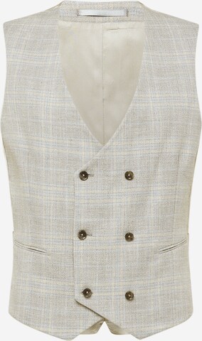 Gilet de costume BURTON MENSWEAR LONDON en gris : devant