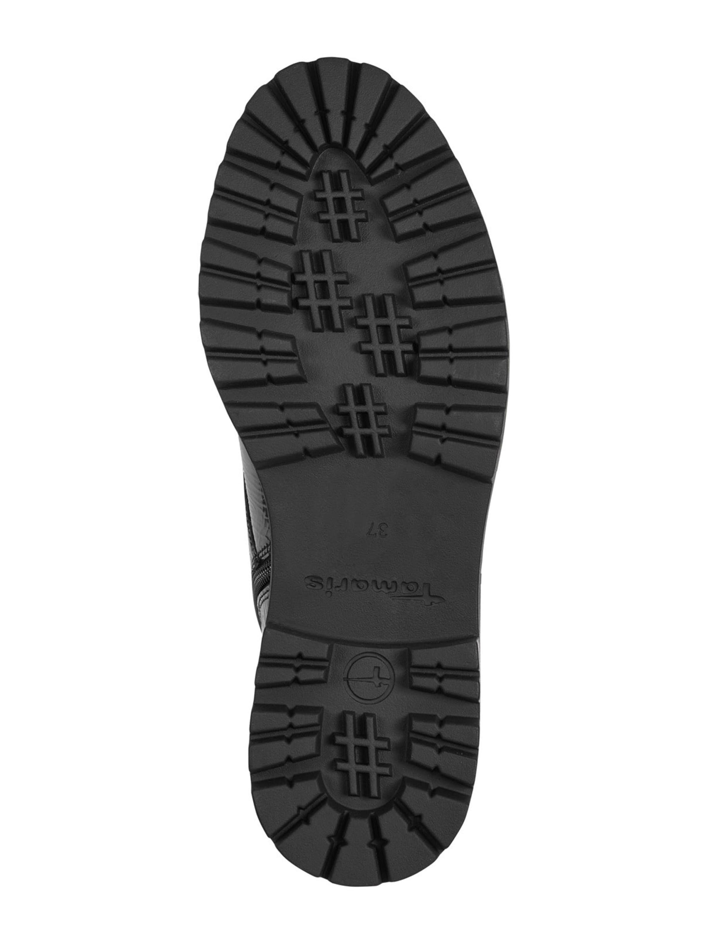 Stivaletto stringato di Tamaris in nero