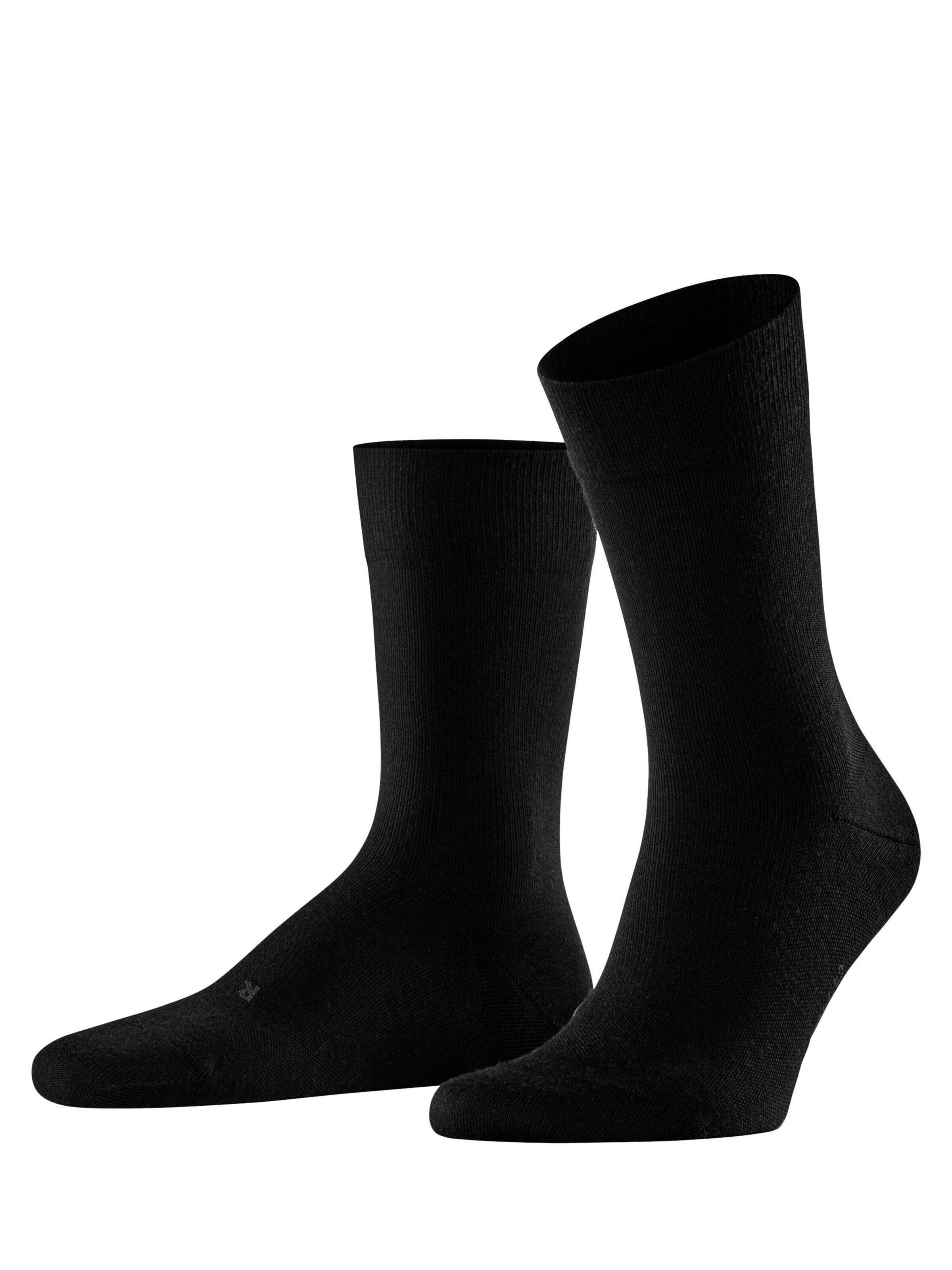 FALKE Socken 'Stabilizing Wool Everyday'‌ in Schwarz: Vorderseite