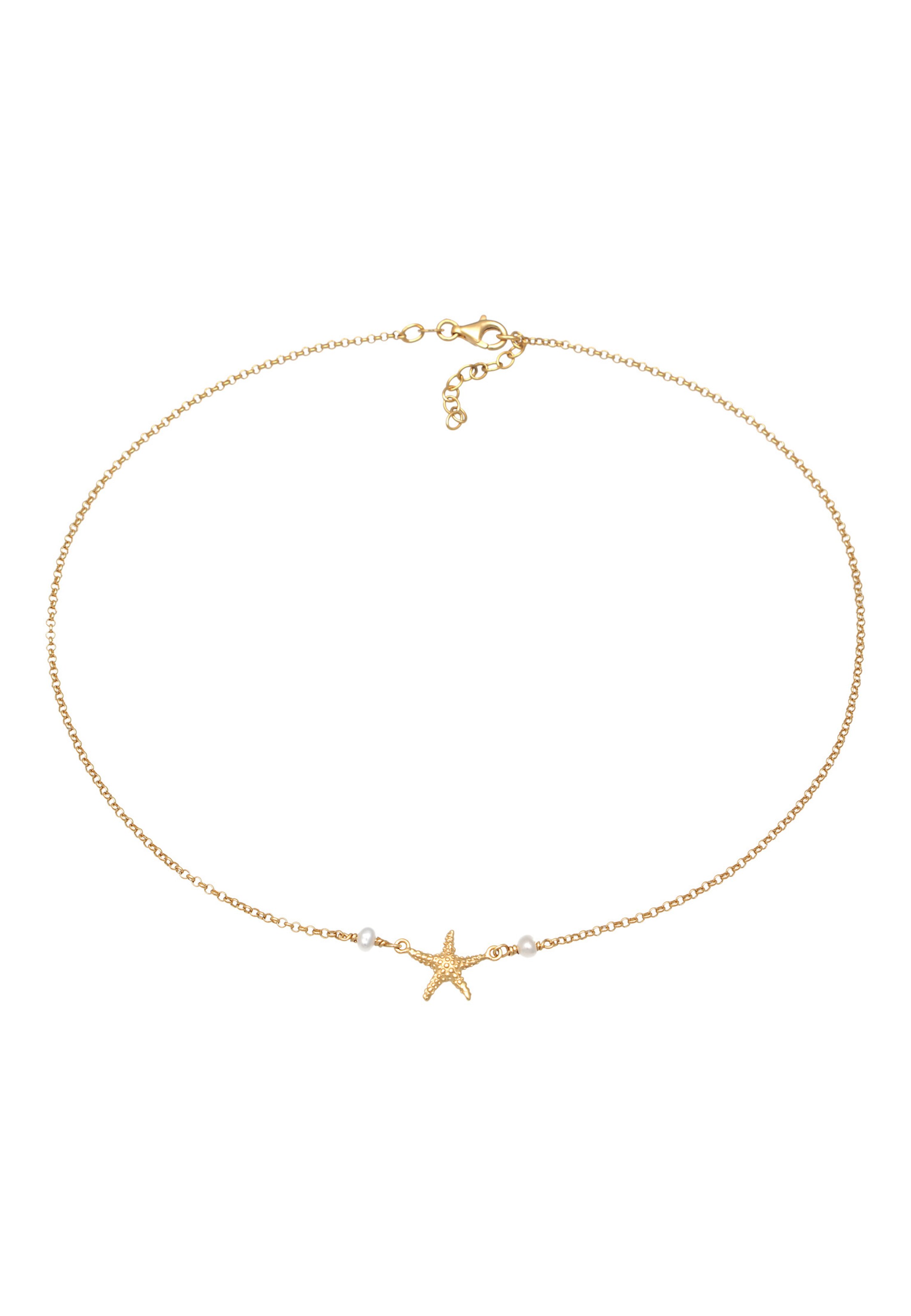ELLI Ketting 'Seestern' in Goud