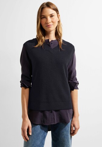 CECIL Sweater in Black: front