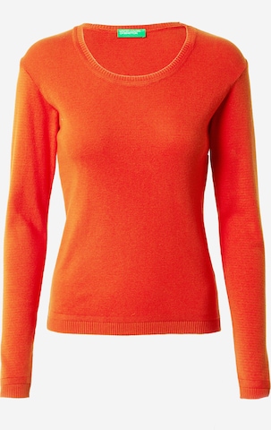 Pullover di UNITED COLORS OF BENETTON in rosso: frontale