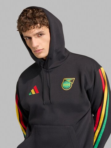 ADIDAS PERFORMANCE - Casaco de treino em moletão 'JFF DNA' em preto