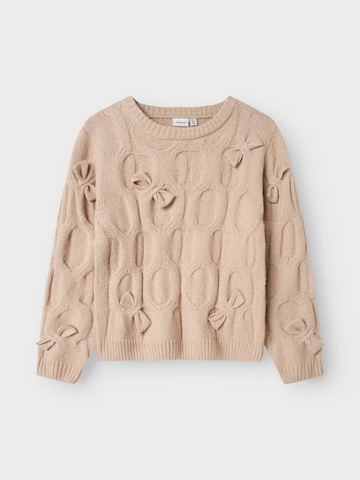 NAME IT - Jersey en beige