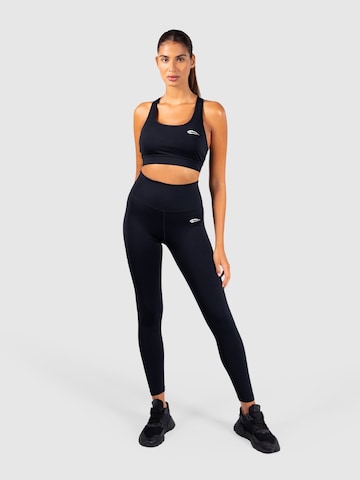 Skinny Pantalon de sport 'Affectionate' Smilodox en noir