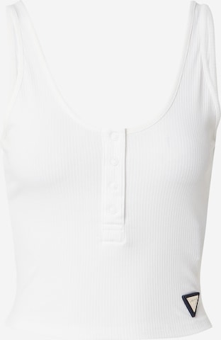 GUESS - Top 'NYRA' en blanco: frente