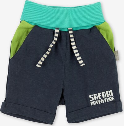 SIGIKID Pants 'Safari' in Night blue / Aqua / Light green, Item view
