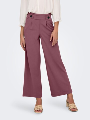 Wide leg Pantaloni con pieghe 'Geggo' di JDY in rosa: frontale