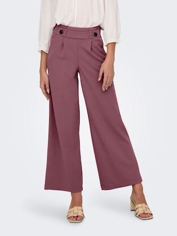 Wide Leg Pantalon à pince 'Geggo' JDY en rose : devant