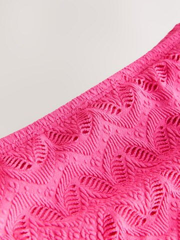 Slip bikini 'Kew Collection' di Next in rosa