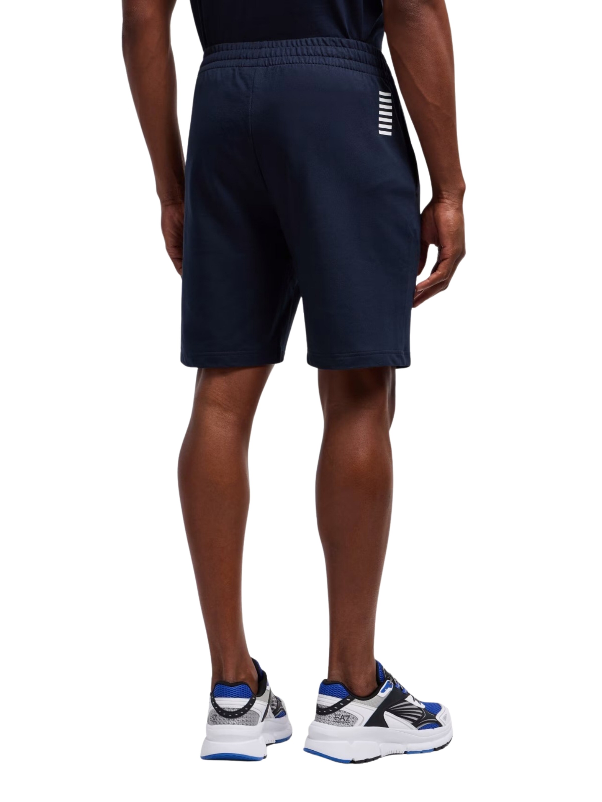 EA7 Emporio Armani Loosefit Broek 'Core Identity' in Blauw