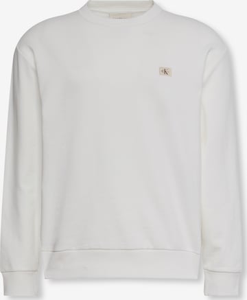 Calvin Klein Jeans - Sweatshirt em branco: frente