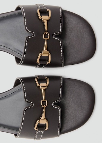 MANGO Mules 'Earth' in Brown
