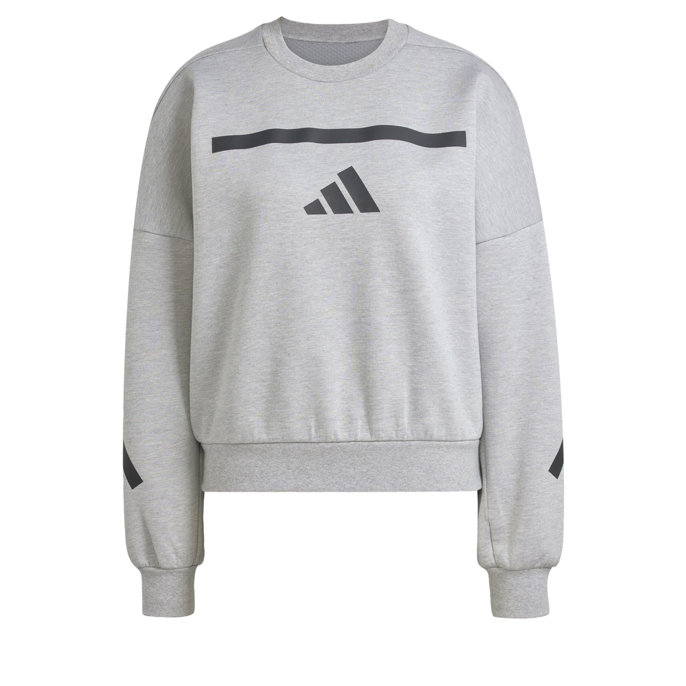 pilka ADIDAS SPORTSWEAR Sportinio tipo megztinis 'Z.N.E.': priekis