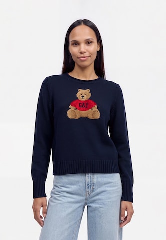 Gap Petite - Pullover em azul: frente