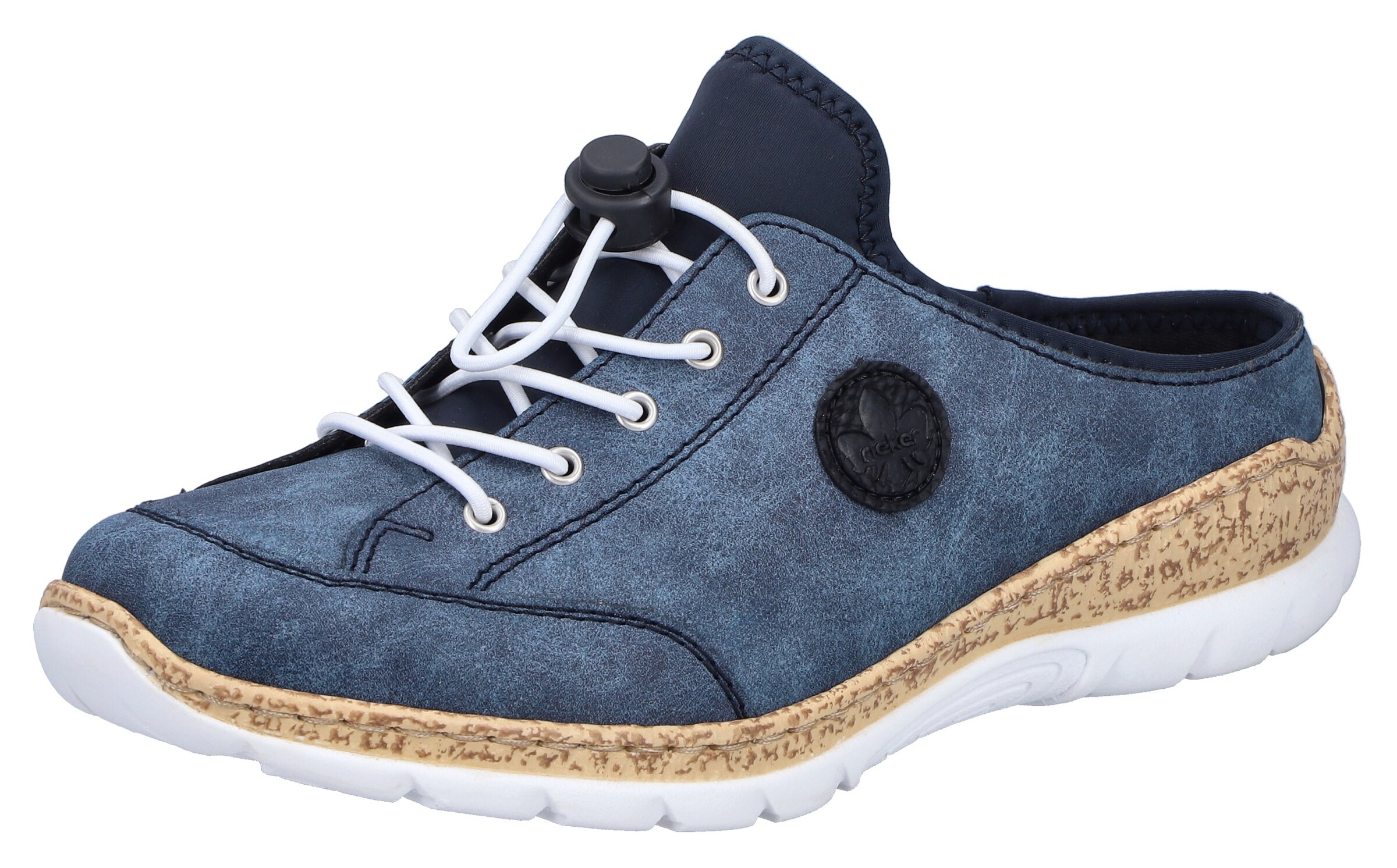 Rieker Clogs in Blue: front