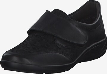 SEMLER Classic Flats in Black: front