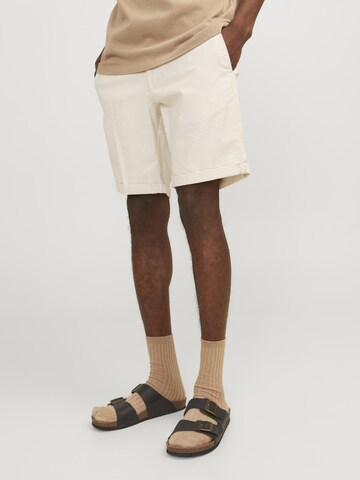 JACK & JONES Regular Shorts 'Fury' in Weiß: predná strana