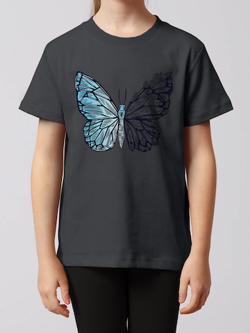 T-Shirt watabout.kids en gris : devant