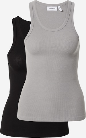 WEEKDAY Top in Grau: predná strana