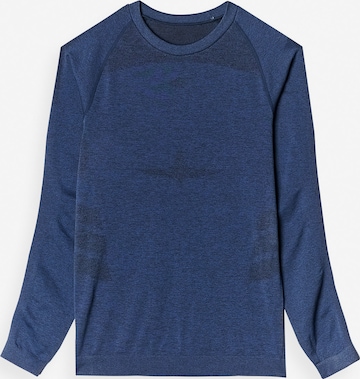 4F Функциональная футболка в Синий: спереди