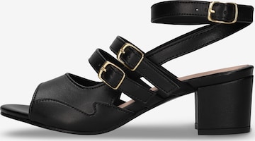 Sandales 'Devan' nae Vegan Shoes en noir : devant