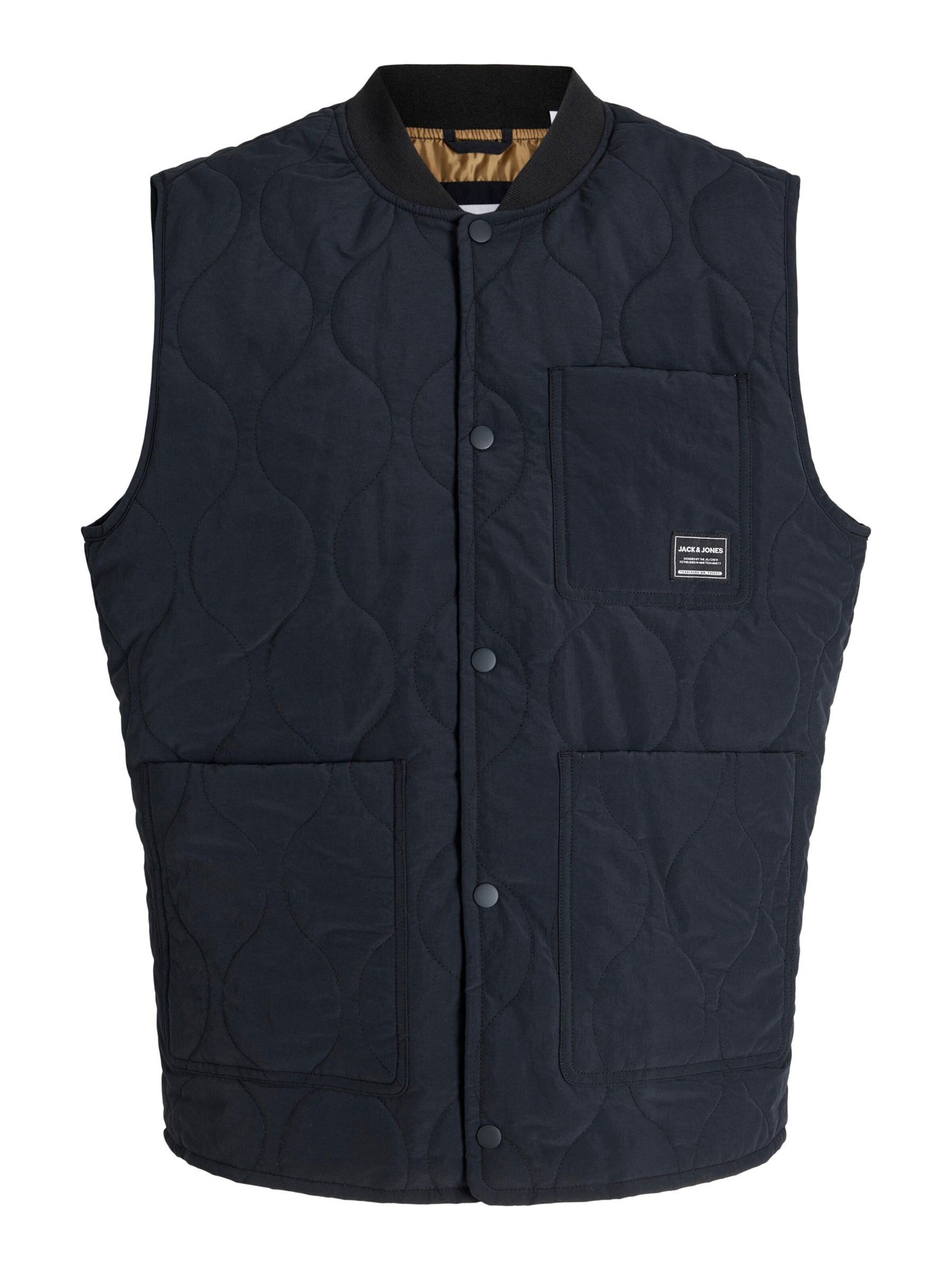 JACK & JONES Vest i sort, Produktvisning