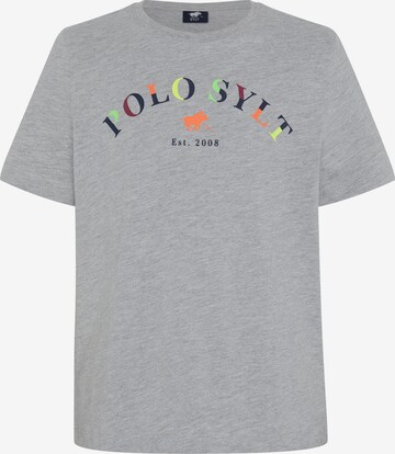 Polo Sylt T-Shirt in Grau: predná strana