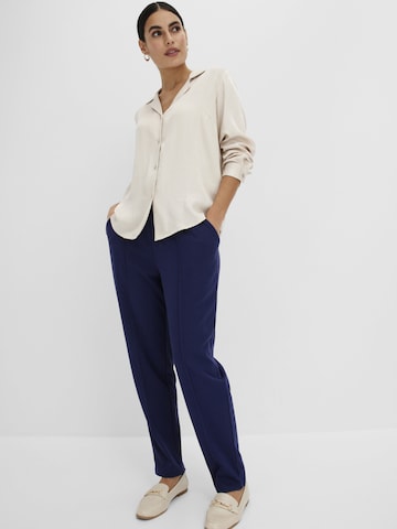 bonprix Regular Broek in Blauw: voorkant