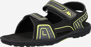 KAPPA Sandals & Slippers in Black: front