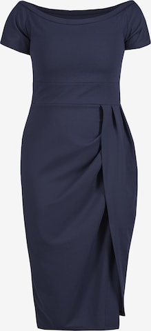Karko Evening Dress 'DELICJA' in Blue: front