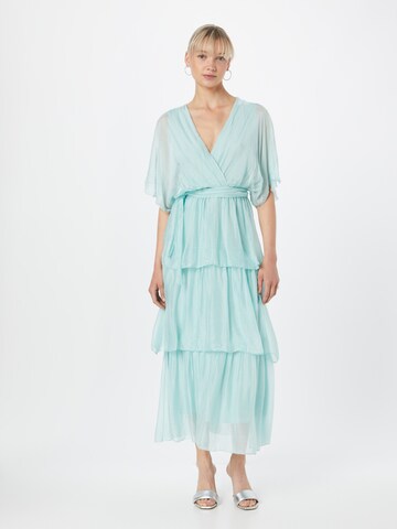 Tantra Kleid in Blau: Vorderseite