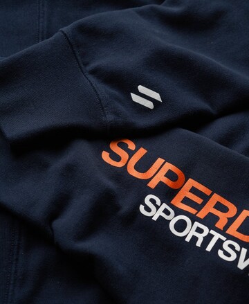 Superdry Sweatvest in Blauw