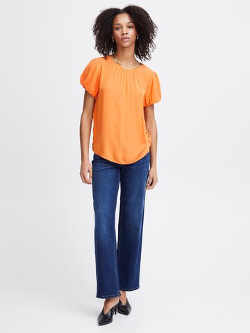 ICHI - Blusa 'MARRAKECH' em laranja