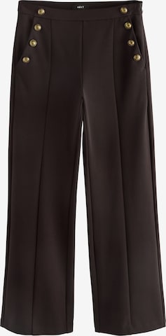 NextWide Leg/ Široke nogavice Hlače - smeđa boja: prednji dio